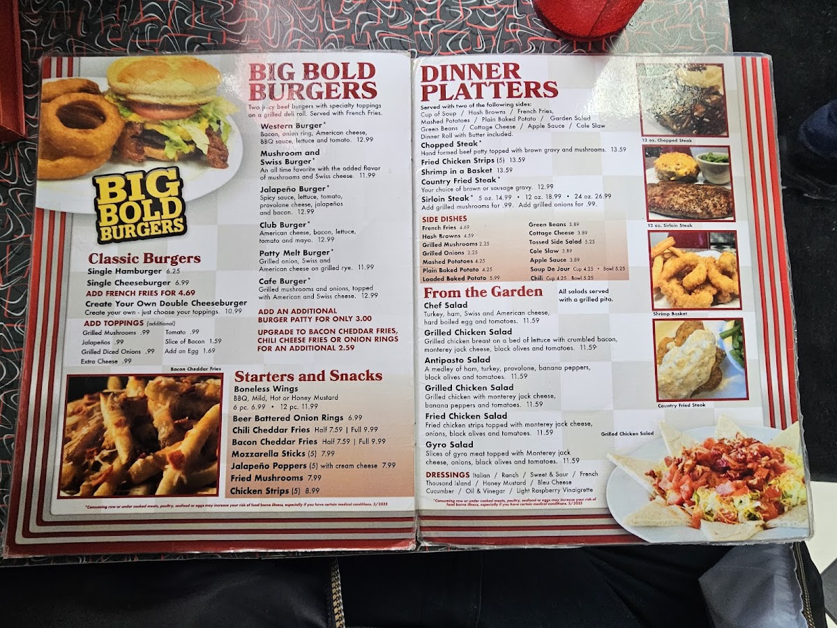 Juicy diner burger with loaded fries at The Lampost Akron